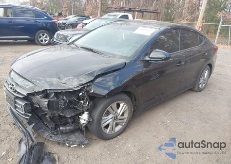 2020 Hyundai Elantra Value Edition из США, поврежденный, VIN 5NPD84LF2LH625881